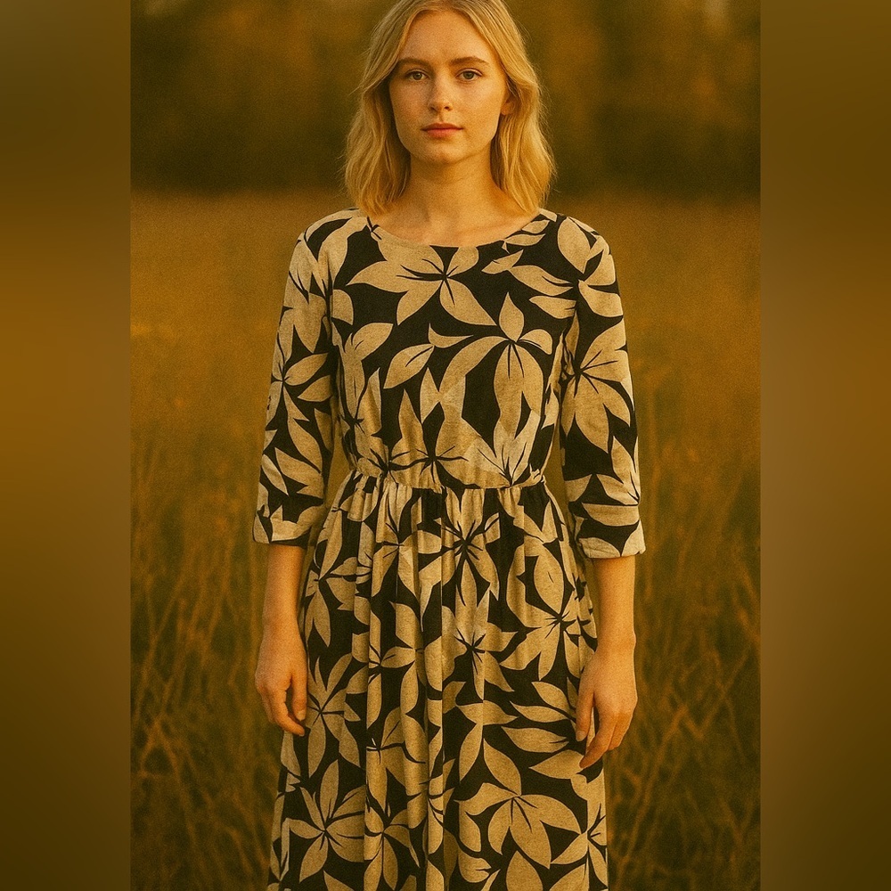 Vintage Paul Alfred Floral Dress